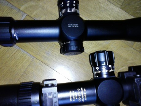 Visor Sightron SIII 6-24x50 (SIIISS624LRMD/CM) Reticula mil dot en segundo plano a 24X y clicks de 0,1 12