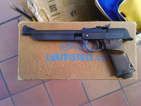 Que tal.

Vendo pistola de aire Walther LP-53 en muy buen estado de conservación y funcionando perfectamente. 01