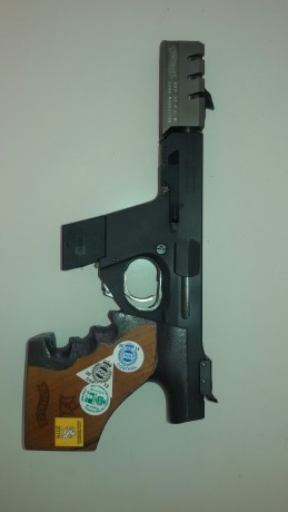 Vendo mi Walther GSP Expert Cal. 32, con su maletin rígido, 2 cargadores, herramental, manual de usuario, 02