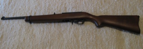 Vendo carabina Ruger 10/22 prácticamente sin usar (solo pruebas), el arma esta en Barcelona, si alguien 00