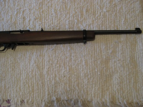 Vendo carabina Ruger 10/22 prácticamente sin usar (solo pruebas), el arma esta en Barcelona, si alguien 11