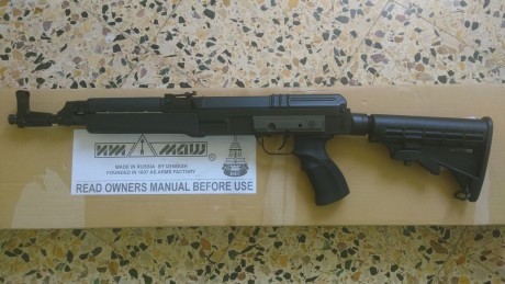 A la venta Chech Small Arms VZ58 cañon corto en calibre 222

Como nuevo, se entrega rifle y un cargador 01