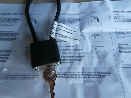 Vendo seguro para el gatillo ,para revolver, rifle o escopeta.

Vendo nuevo por no usar.

 10€ GASTOS 01