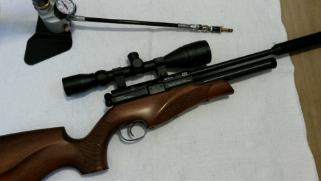 Por no gustarme el calibre (4,5) vendo esta joyita en estado más que impecable. Se trata de una Bsa Ultra 00