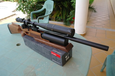 vendo carabina fx 400 royale preparada para Bench rech
esta como nueva con botella de 400 , y selector 01