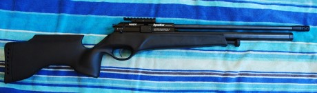 Hola, pongo a la venta esta magnifica carabina semiautomática desmontable Anschutz modelo 520/61 en calibre 60