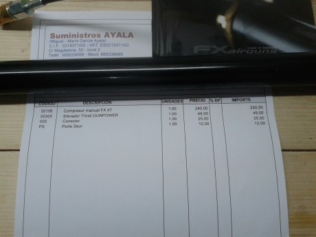 Vendo bomba FXhandpump 4 tiempos. Nueva solo probada, no tiene ni cien bombazos. 170 euros puesta en casa 30