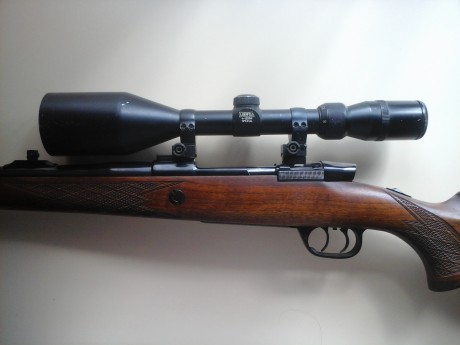 Pongo a la venta rifle voere 2165 300 win mag con doble gatillo y monturas+anillas apel de carril. El 11