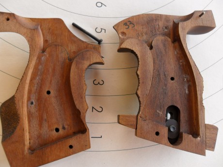 Para el Smith and Wesson armazom K y L yo lo tenía en un  K-14 son de la marca  Nill y talla M sin retocar 00