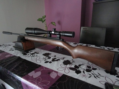 Se vende esta preciosidad de arma, DIANA 350 MAGNUN PRO ,CAL 5,5 /22  es una de las carabinas de resorte 12