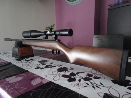 Se vende esta preciosidad de arma, DIANA 350 MAGNUN PRO ,CAL 5,5 /22  es una de las carabinas de resorte 11