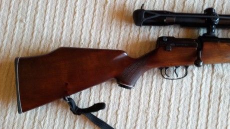 Vendo Mauser 66 calibre 7x64. Cañón 65 cm. Doble disparador con pretensor. Visor Zeiss 1.5x6x. bases y 10