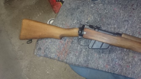 Hola,vuelvo a poner a la venta una carabina enfield nº5 de las fabricadas para el mercado americano a 11
