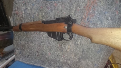 Hola,vuelvo a poner a la venta una carabina enfield nº5 de las fabricadas para el mercado americano a 20