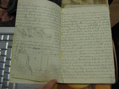 Os muestro una muestra de un librillo manuscrito por mi abuelo (93 años y aún vivo) a su paso por la escuela 00