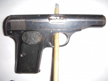 Vendo pistola FN 1910 9 corto inutilizada con certificado nominal fresado en recamara,275,00€ puesta en 01