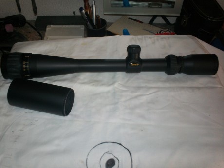 vendo visor bsa 8-32x40 mildot con sombrilla,solo lo he puesto en una replica de airsof para probar, pero 02
