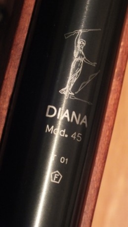 días, vendo esta diana 45T01 en perfecto estado de conservación y funcionamiento. Calibre 4.5.  3.5 kilogramos. 01