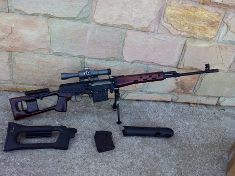 Buenas, busco rifle Izhmash Tigr, sólo me interesa la versión de 62cms. de cañón y en 7,62x54R. Atiendo 30