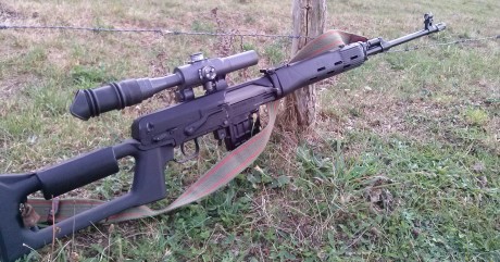 Vendo este izhmash tigr en 7,62x54R. 
Se encuentra en cantabria
Dispone de 3 cargadores uno de ellos de 00
