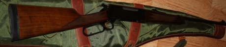 Buenos días
 Vendo rifle de palanca Browning modelo BLR en calibre 30-06. La madera en perfecto estado. 02