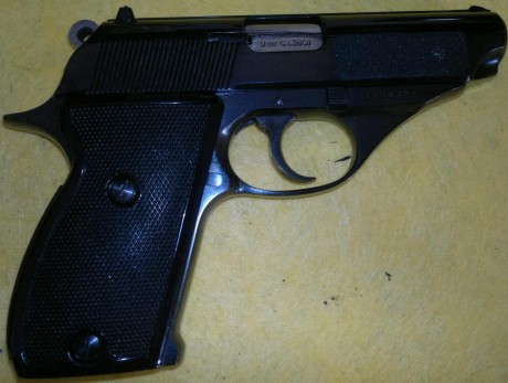 Se vende pistola astra, modelo constable, calibre 9 corto, doble/simple acción, guiado en A, estado excelente 00