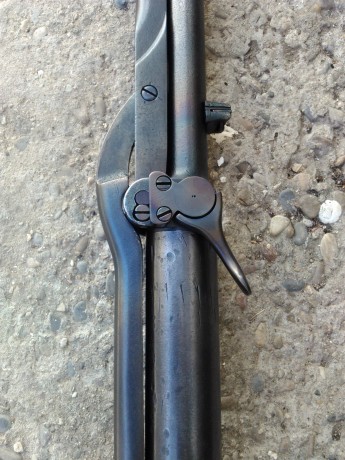 Vendo carabina de aire de los años 20 o 30, calibre 5'5.....totalmente restaurada ...pavonado no original... 00