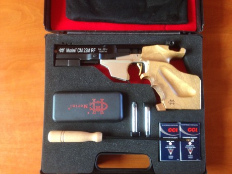 VENDO pistola MORINI CM22M RF

Cacha M diestra  

Esta en Barcelona

Precio 1000 euros + portes

Fotos: 01