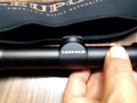 PUES ESO, vendo este visorcete Leupold VX de 3-9 x 40 , conservo todos lo papeles que venian con el y 22