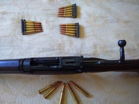 Buenas tardes
Acabo de adquirir este rifle a un compañero del club y estoy intentando recavar toda la 00
