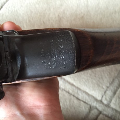Hola pues lo dicho vendo m1 Garand con cañón nuevo ,estado impecable tiene montura original para visor 20
