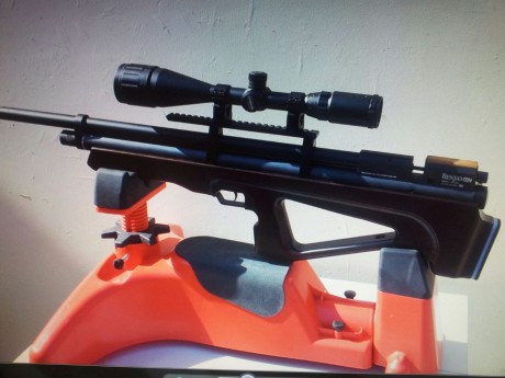Hola un amigo vende esta preciosa marauder tuneada  del 5.5 por 785€ incluidos portes.
El visor no está 00