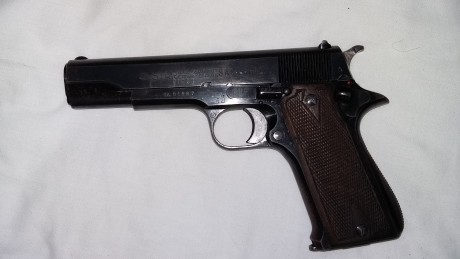 vendo Pistola Star modelo A calibre 9 largo con el marcaje del Ejercito del Aire, agrupa muy bien, 500€ 02