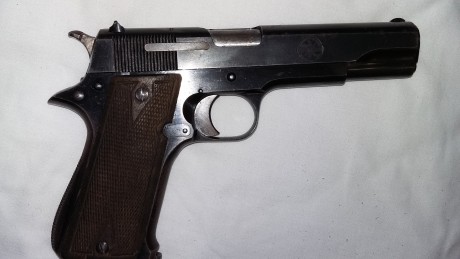 vendo Pistola Star modelo A calibre 9 largo con el marcaje del Ejercito del Aire, agrupa muy bien, 500€ 01
