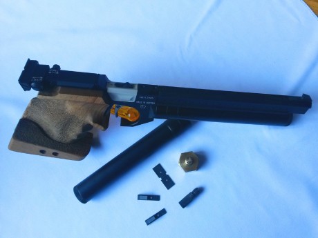 Pongo a la venta esta magnífica pistola STEYR, mod. LP1, en estado inmaculado. Pistola de Co2 proveniente 20