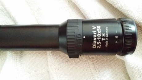 Se vende visor zeiss V 2.5-10x50 en perfecto estado.de tubo. Lentes perfectas. Se puede ver en asturias 00