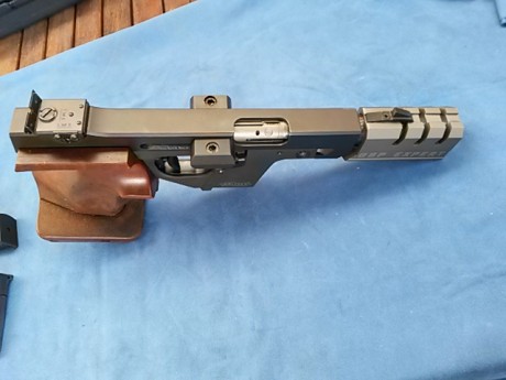 Vendo mi Walther gsp expert con los dos calibres, la compre en el 2010 y el carro del 22 en el 2012 el 21