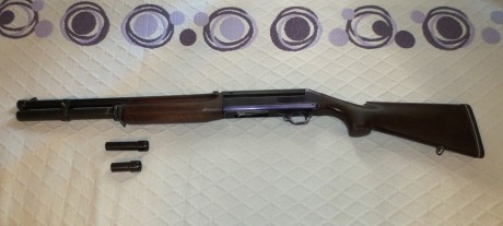  *******Se retira de la venta*******

Gracias a todos por el interés. 

Vendo escopeta Benelli 121 táctica, 01