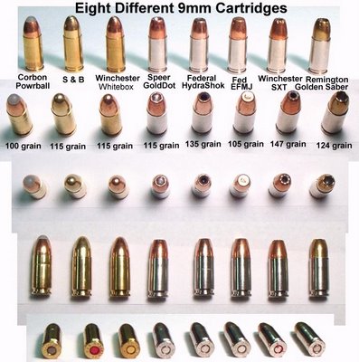 El 9mm tiene sus virtudes (y defectos claro) pero la imposibilidad de usar puntas como dios manda para 130