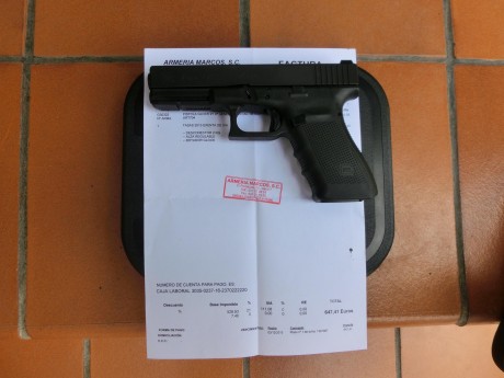 Hola, vendo glock 21 cuarta generacion, comprada en Armeria  Marcos con los siguientes extras: MIra regulable, 11
