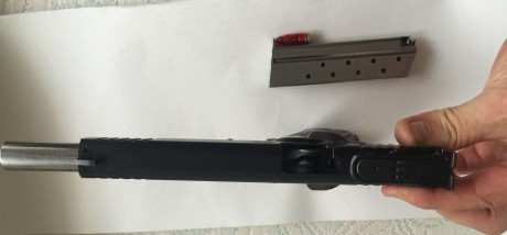 VENDIDA ,,,,,pistola STI targert master de 6 pavon  de 9mm tiene un año  ,la compre nueva ,esta practicamente 20