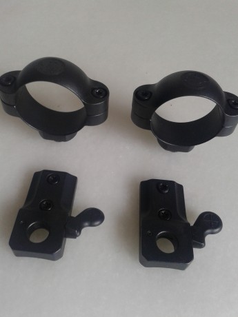Vendo estas monturas completas...medias con tubo de 30,originales e impecables.Sin la más mínima rayada 02