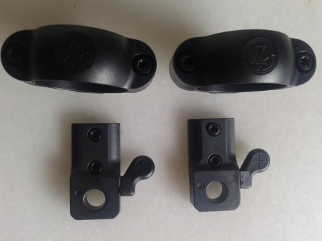 Vendo estas monturas completas...medias con tubo de 30,originales e impecables.Sin la más mínima rayada 01
