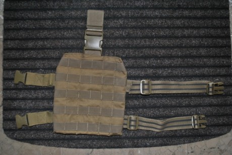 Tengo un conjunto de portacargadores para G36 de la marca Tasmanian Tiger en color Khaki:
- 1x Triple 10