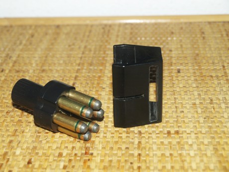 5 cargadores ultrarapidos para revolver S&W 686 
perfectos para el recorrido de tiro vendo por no
poder 10