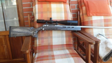 Se vende este Savage 12 Benchrest en calibre 6.5x284 norma. 
Cañon inoxidable de 29".
Accutriger.

Esta 02