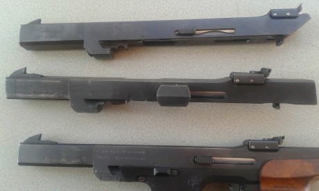 Se vende el kit COMPLETO por no tener tiempo para practicar el tiro deportivo. Pistola Walther GSP con 01
