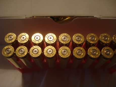 Vendidas 200 vainas de la acreditada marca norteamericana Nosler en el calibre .308 W con un solo tiro 01