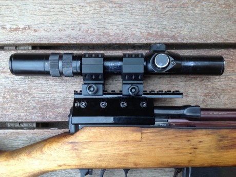Este SVT40 fue mi primer rifle. Incluso abatí con el (de pura suerte) mi primer animal, una jabalina pequeña, 11