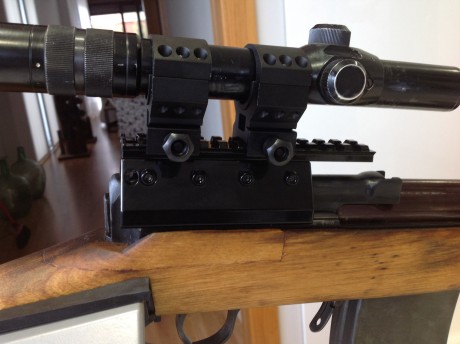 Este SVT40 fue mi primer rifle. Incluso abatí con el (de pura suerte) mi primer animal, una jabalina pequeña, 22